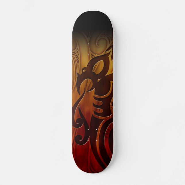 Skateboard Incendio de Manaia (Anverso)