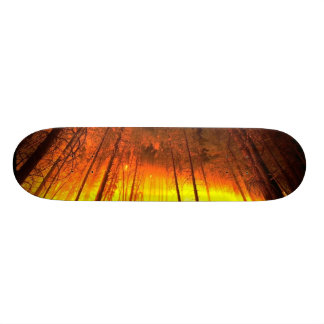 Skateboard Incendio forestal