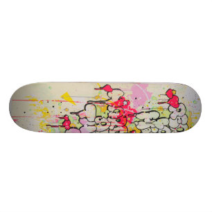 Skateboard Inclinación "Amor de grafiti real" Parte I monopat