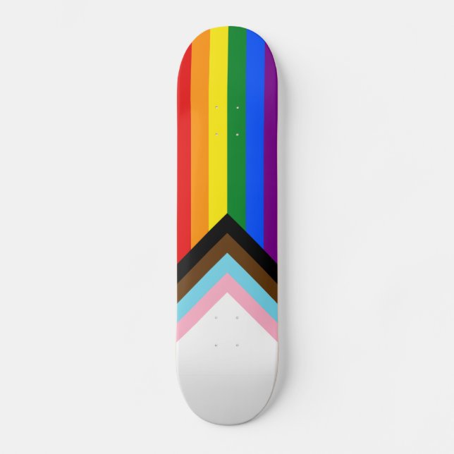 Skateboard Indicador de orgullo de progreso (Anverso)