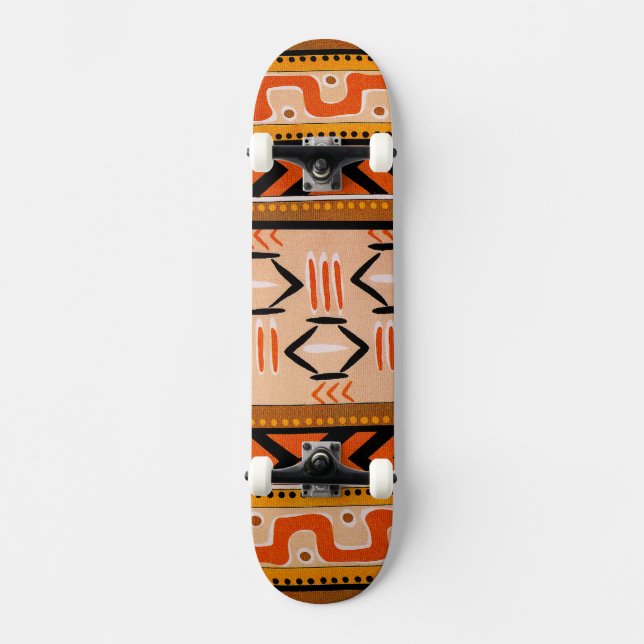Skateboard indígena nativo americano (Anverso)