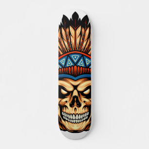 Skateboard Indio del cráneo