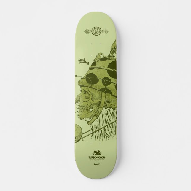 SKATEBOARD INFANTERÍA SANA (Anverso )