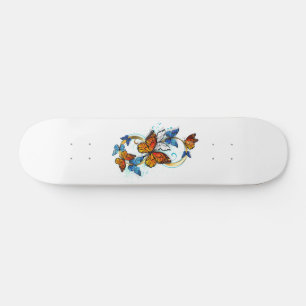 Skateboard Infinidad de Mariposas Monarca