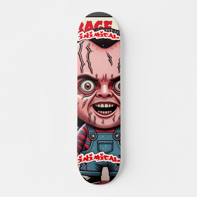 Skateboard Inimes todo el trabajo sin reproducción (Anverso )