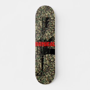 Skateboard Inimical Camo Rifle