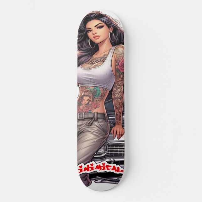 Skateboard Inimical Carla (Anverso)