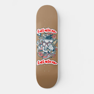 Skateboard Inimical Coffee Guy