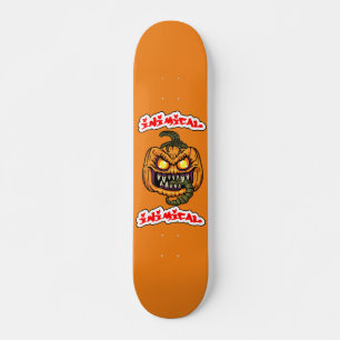 Skateboard Inimical cubierta de patinaje para Halloween