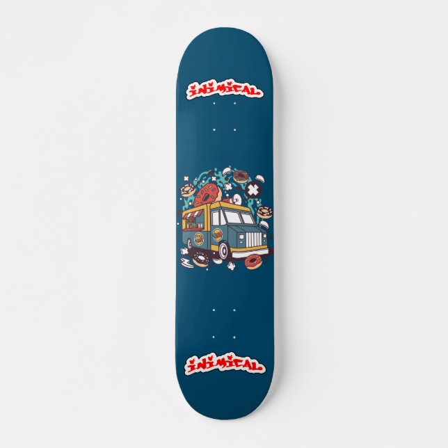 Skateboard Inimical Donut Van (Anverso )