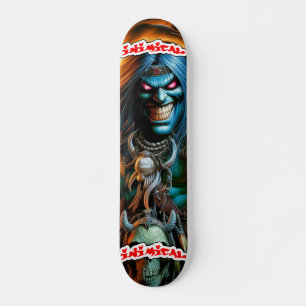 Skateboard Inimical Fantasy Warrior