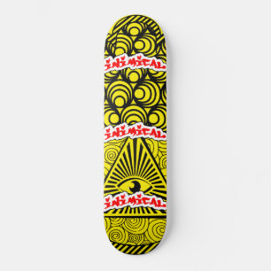 Skateboard Inimical Hamsa Evil Eye