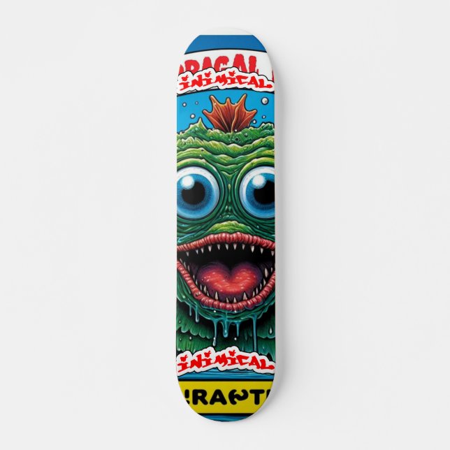 Skateboard Inimical Lagoon Creature (Anverso )