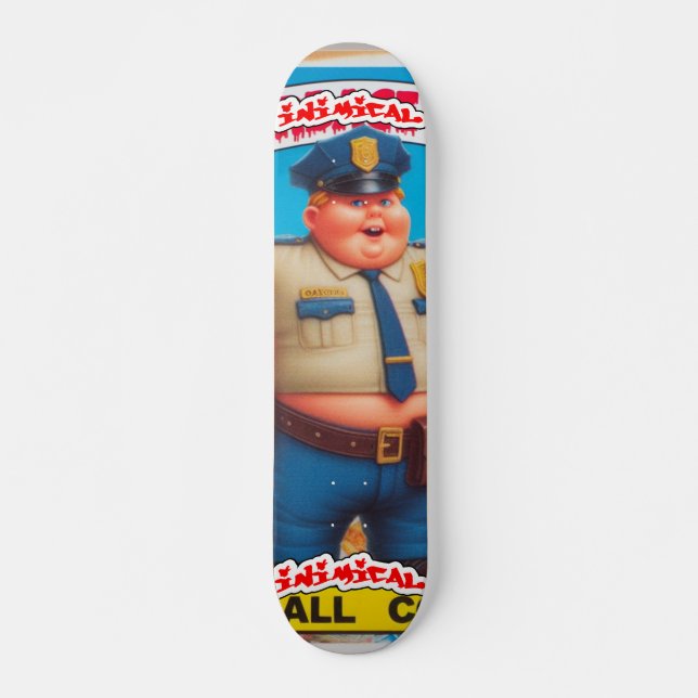 Skateboard Inimical Mall Cop (Anverso )