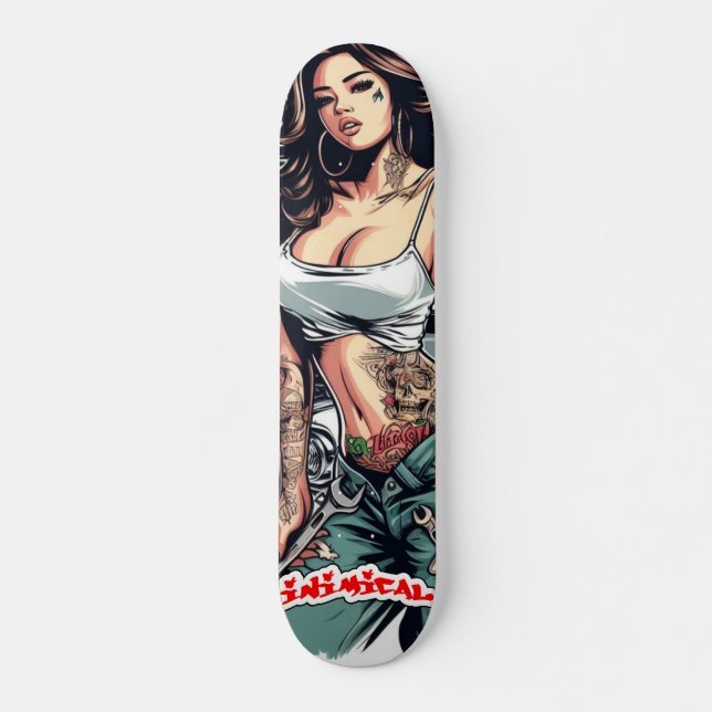 Skateboard Inimical Rosarita (Anverso )