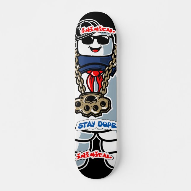 Skateboard Inimical Stay Dope (Anverso )