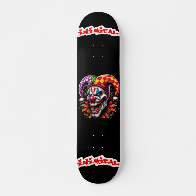 Skateboard Inimical Wicket Jester (Anverso )