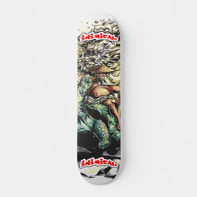Skateboard Inimical Wise Old Man Deck (Anverso )