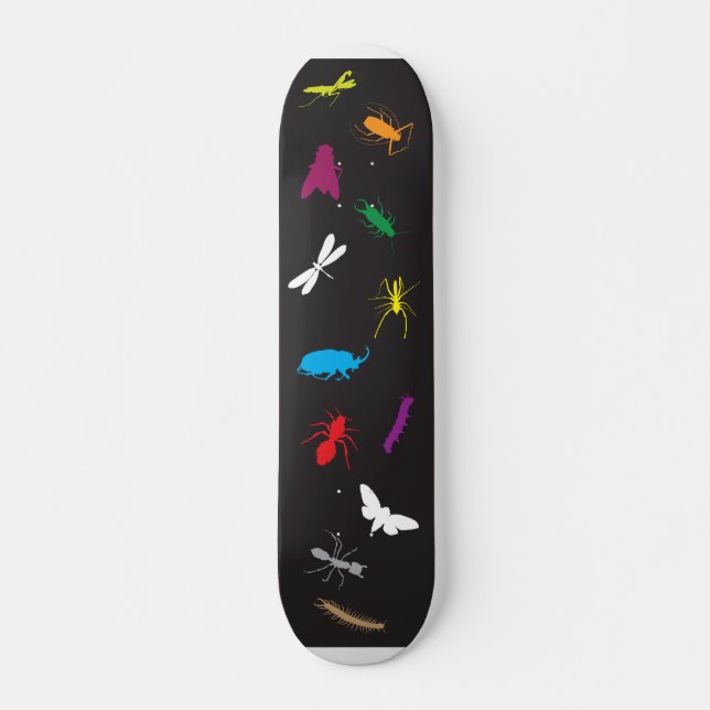 Skateboard ¡Insectos! (Anverso )