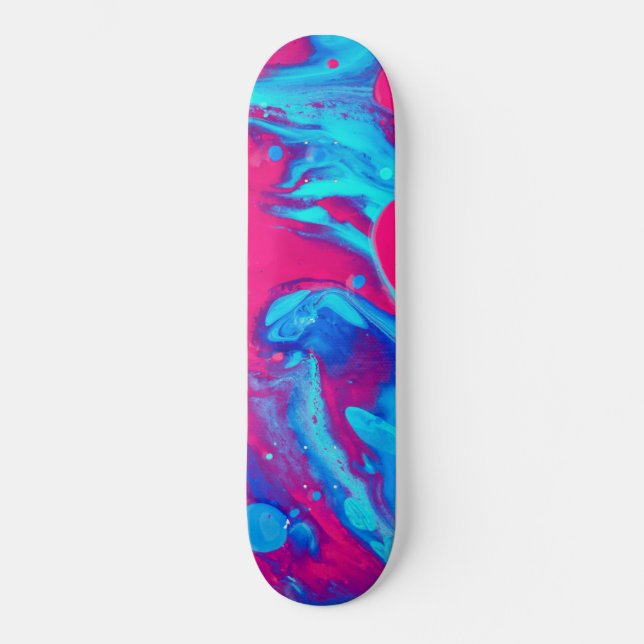Skateboard Inside of a lava lamp (Anverso)