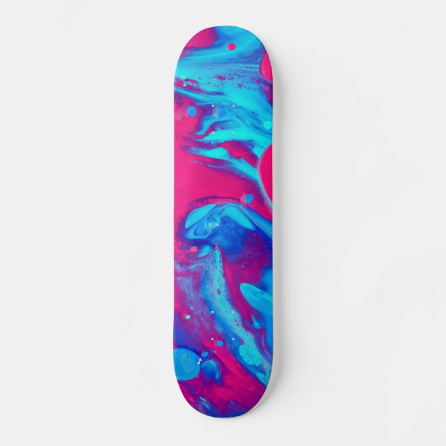 Skateboard Inside of a lava lamp (Anverso)