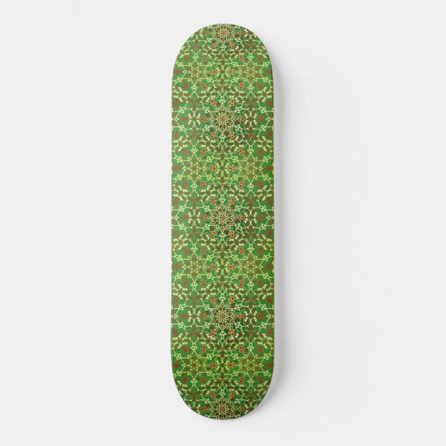 Skateboard Inspiración en Mandala 7 (Anverso)