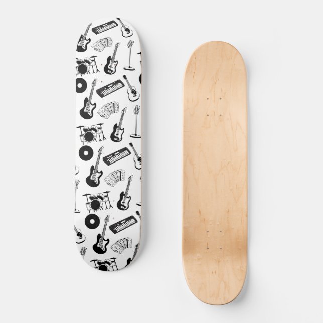Skateboard Instrumentos musicales (Anverso )
