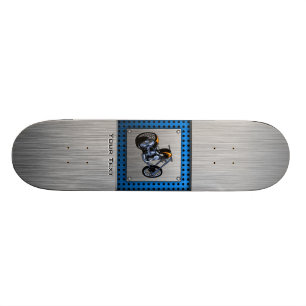 Skateboard Interruptor cepillado de la Metal-mirada