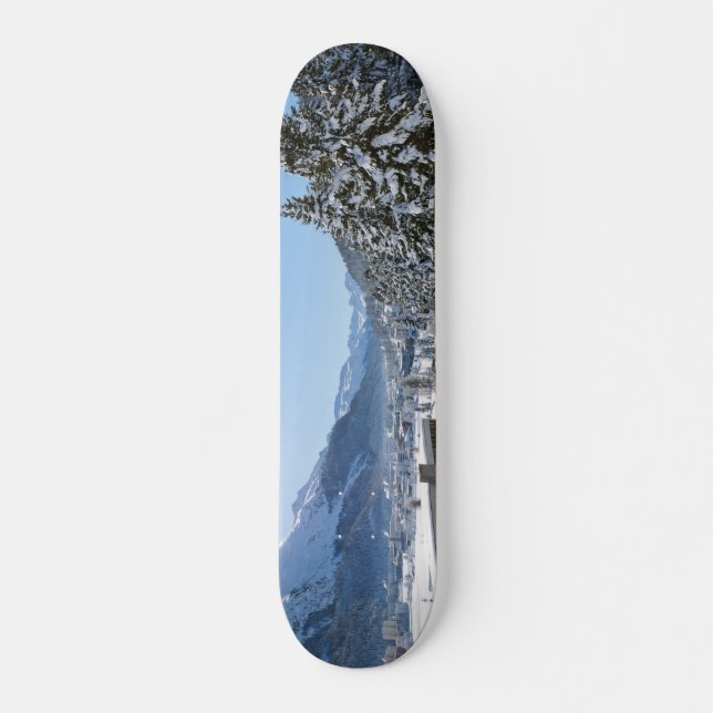 Skateboard Invierno en St. Moritz (Anverso )