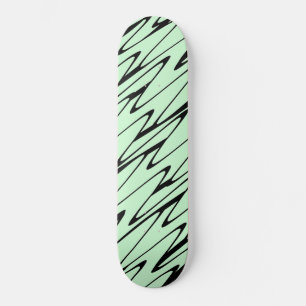 Skateboard Involucrar la dinámica verde de la Casa de la Mone