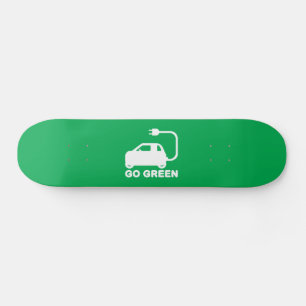 Skateboard Ir Verde ~ Conducir autos eléctricos