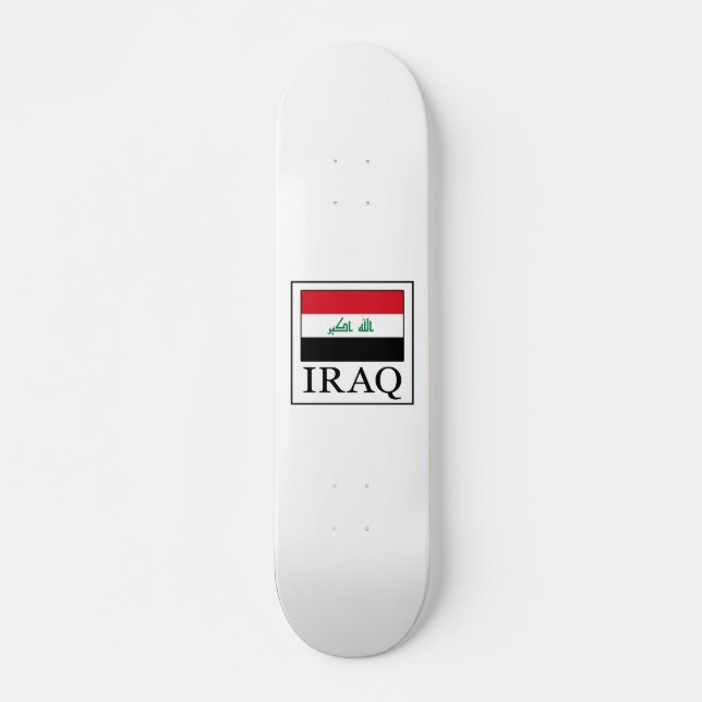 Skateboard Irak (Anverso )