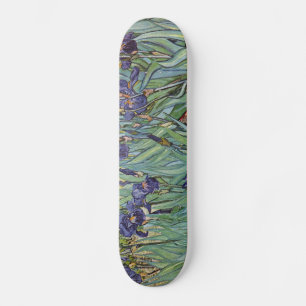 Skateboard Iris de Van Gogh Pintura Impresionista