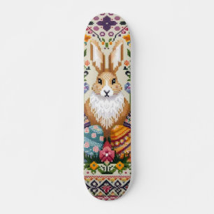 Skateboard Isla Cuta/Colorida Primavera/Feria de Pascua