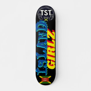 Skateboard ISLAND GIRLZ Skateboard, Deck de 7¾"