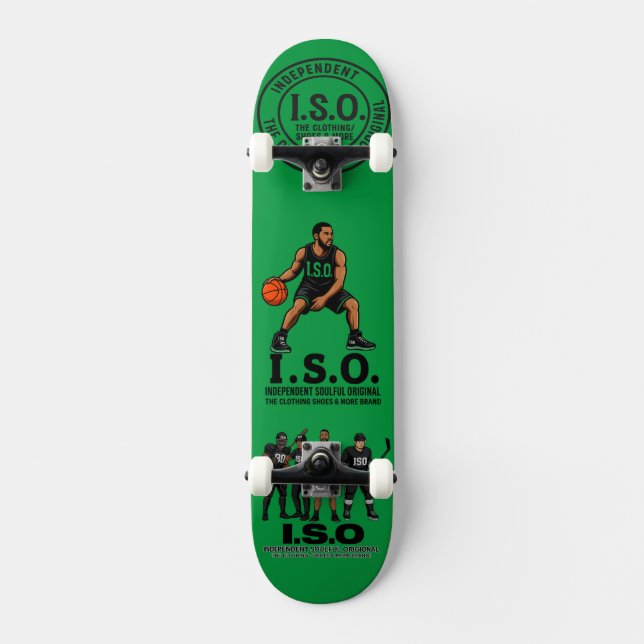 Skateboard ISO SK8 Más (Anverso)