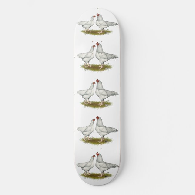 Skateboard Ixworth Chickens (Anverso)