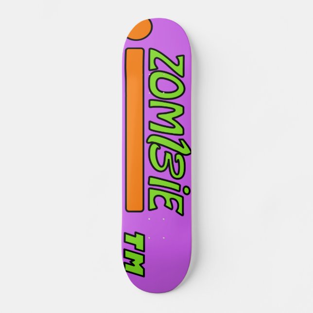 Skateboard iZOMBiE gráfico TM de la cubierta del tablero del (Anverso)