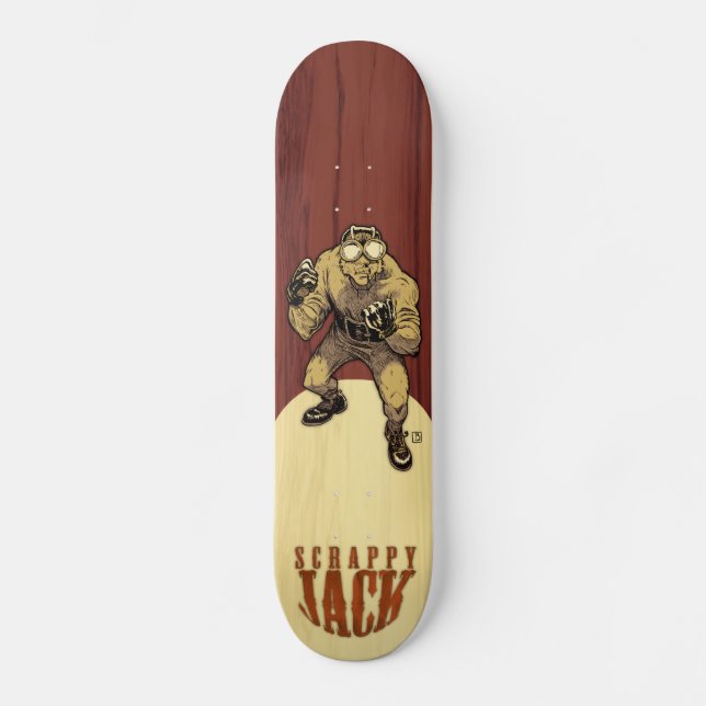 Skateboard Jack escaso (Anverso)