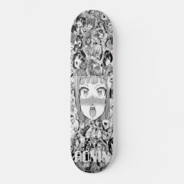 Skateboard JACK RONIN APEX CHICA Piscina de patinaje en blanc