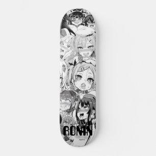 Skateboard JACK RONIN APEX CHICA Piscina de patinaje en blanc