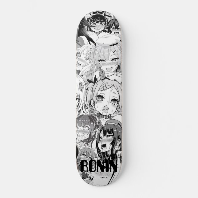 Skateboard JACK RONIN APEX CHICA Piscina de patinaje en blanc (Anverso)