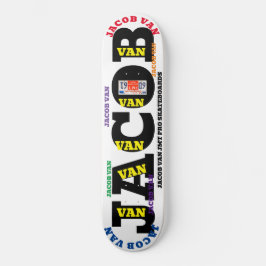 Skateboard JACOB VAN 8 Placa de patinaje de 1/4"