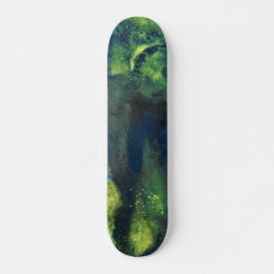 Skateboard Jaded Lover 1 Verde Profundo Deck de Skate Abstrac