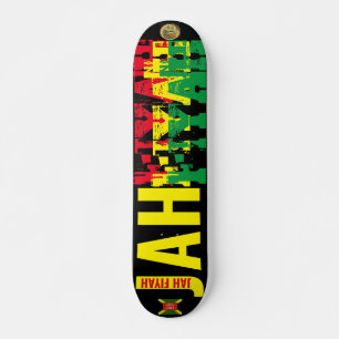 Skateboard JAH FIYAH JMT 7 Placa de patinaje de 3/4"