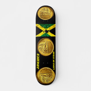 Skateboard JAMAICA LEONES DE JUDÁ 7 3/4" Tabla de Skateboar