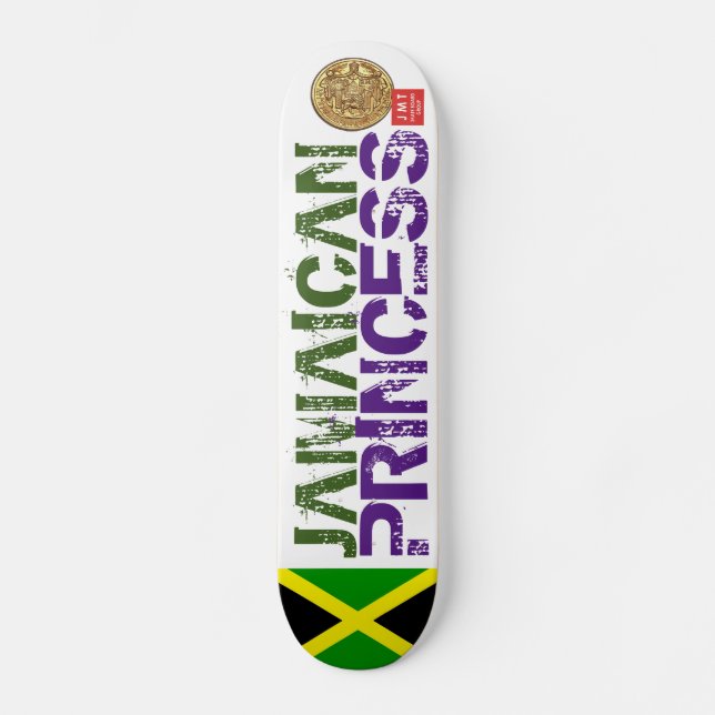 Skateboard JAMAICAN PRINCESS (Anverso)