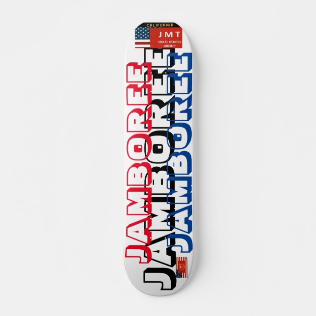 Skateboard JAMBOREE 7 Placa para patines de 3/4" (Anverso )