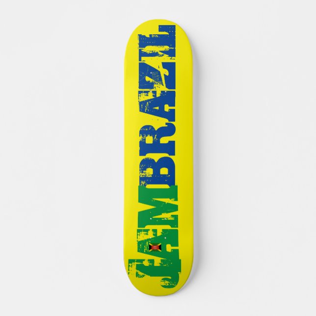 Skateboard JAMBRAZIL JMTSkateboard, 737" Deck (Anverso )