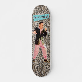 Skateboard James Intveld Rockabilly Leopardo